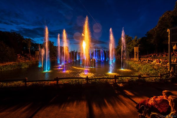 Magische Nachtshow Les Noces de Feu – Eine Feier der Liebe und der Musik