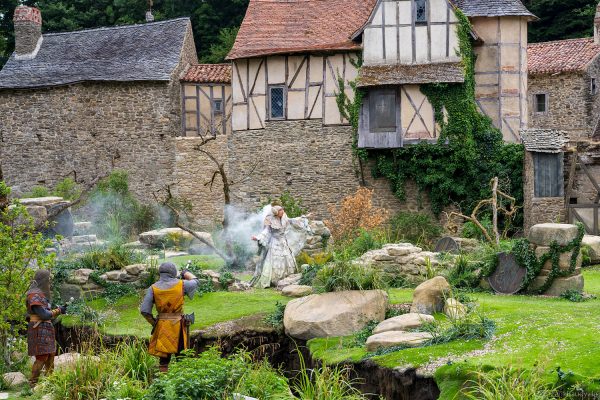 Mystische Herrin vom See erscheint