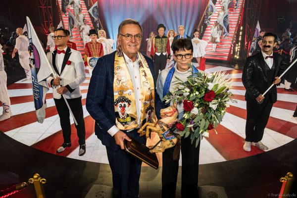 I.D Prinzessin Stéphanie von Monaco mit Europa-Park Inhaber Roland Mack