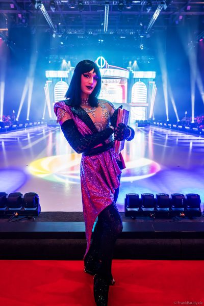 Kurz vor der Show Cinema of Dreams bei HOLIDAY ON ICE