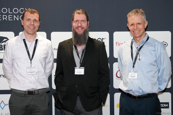 Pyro Technology Conference 2026 – Besucher & Gäste an der Logowand