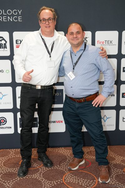 Pyro Technology Conference 2026 – Besucher & Gäste an der Logowand