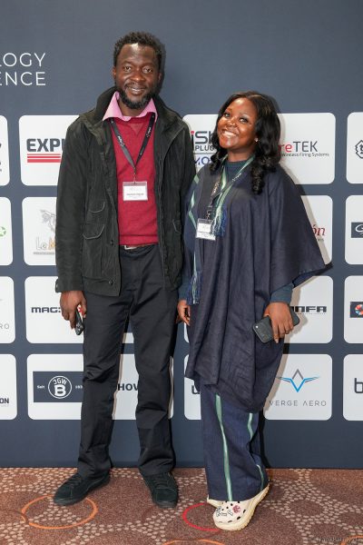 Pyro Technology Conference 2026 – Besucher & Gäste an der Logowand