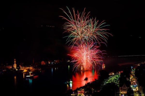 Feuerwerk der Nacht der Loreley 2026 in St. Goar