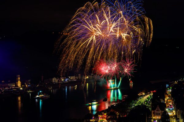 Feuerwerk der Nacht der Loreley 2026 in St. Goar