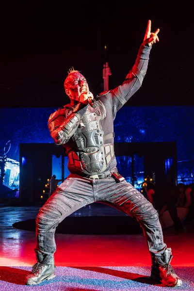 Leon Fuller als Künstler bei der Traumatica Ice Show