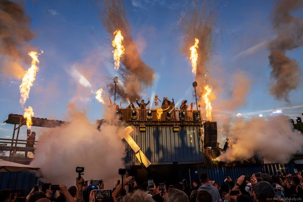 Düstere Kulissen auf dem Festivalgelände von TRAUMATICA 2026