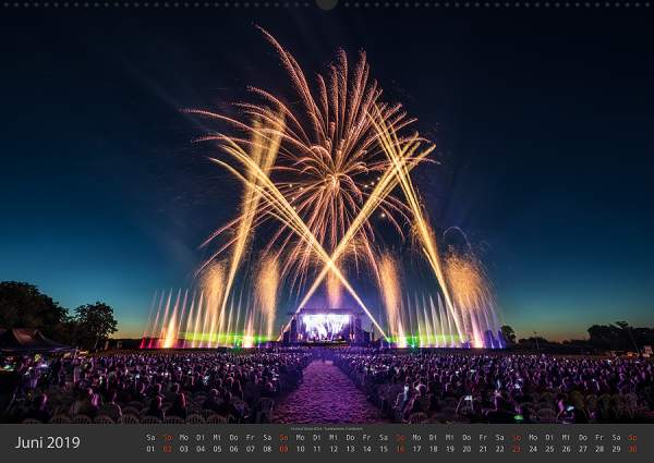 Feuerwerk Fotokalender 2019 - Juni