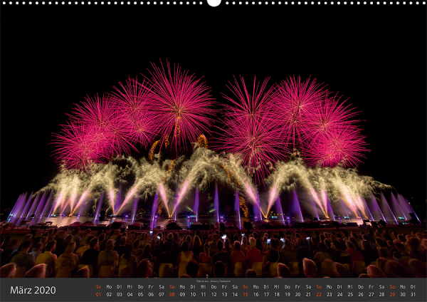 Feuerwerk Fotokalender 2020 - Maerz v02