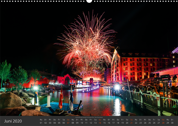 Feuerwerk Fotokalender 2020 - Juni