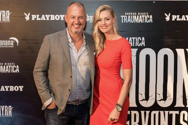 Frank Rosin und Miriam Höller (Foto: Julian Hartwig für Playboy) 